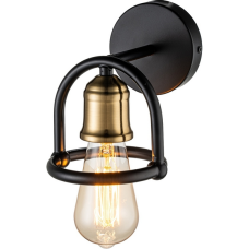 Светильник Escada 659/1A E27х40W Black/Brass