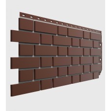 Панель фасадная DOCKE Flemish коричневый 1095*420мм