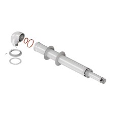 Комплект коаксиального дымохода D60/100 L750 с антиобледенителем FB