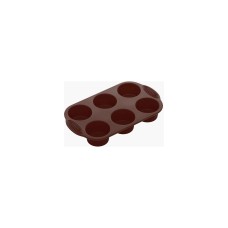 Форма NADOBA ALENKA силикон для 6 круглых маффинов 30х18х4,3см