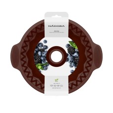 Форма NADOBA ALENKA силикон для круглого кекса глубокая 28х24х10см