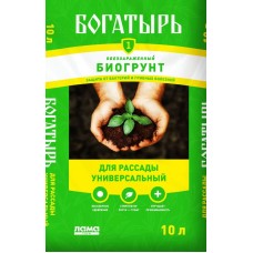 Грунт д/рассады Богатырь универс. 10л 4,4кг