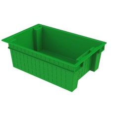 Ящик сплошной 60x40x20см зеленый