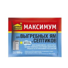 Дачный помощник Максимум д/септиков и выгребных ям 100г