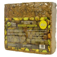 Блок кокосовые чипсы 45л Fibre Family