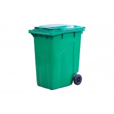 Контейнер мусорный п/э 360л зеленый