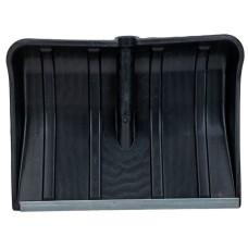 Лопата снеговая 490х370мм б/черенка пласт. с планкой