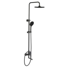 Душевая система со смесителем ESKO Lagos Gun Metal ST205LGGM