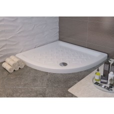 Поддон душевой RGW CR/R-099 90x90x10 полукруг/керамика