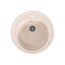 Мойка круглая ML-GMS02 d505мм бежевый 328