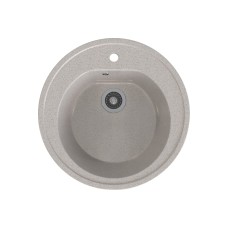 Мойка круглая ML-GMS02 d505мм светло-серый 310