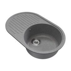 Мойка Mixline ML-GM16 (328) с крылом графит 720x465x180мм