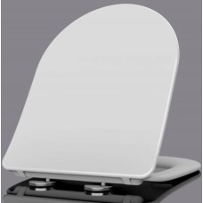 Сиденье д/ун. WAVE ALPINA дюропласт. м/л белый гл.