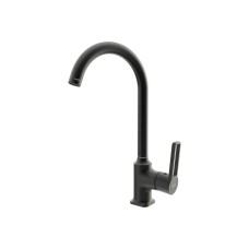 Cмеситель для мойки TOKITO KUDO TOK-KUD-1013 высокий излив, черный