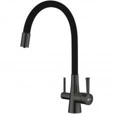 Смеситель для мойки Lemark Комфорт LM3075GM с подключением к фильтру