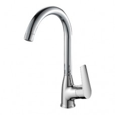 Смеситель для мойки Rossinka S35-23 d35 U-излив боковой