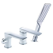 Смеситель на борт ванны Lemark LM5945CW Аллегро на 3 отверстия