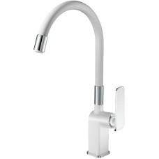 Смеситель для мойки Haiba HB73548-8 белый/хром