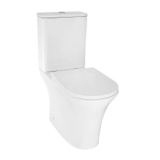 Унитаз напол. Azario FRETTA ROUND (AZ-7121A) 650x340x790 безободковый