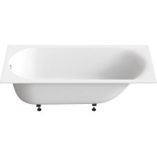 Ванна литьевой мрамор Афина 170x75 Solid Surface без автослива