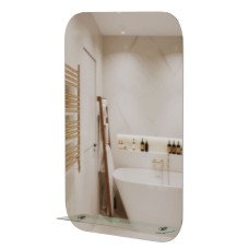 Зеркало MIXLINE Адель 550*800 (ШВ) с полкой