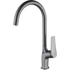 Смеситель для мойки Lemark Bronx LM3705GM графит