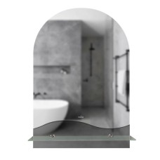 Зеркало MIXLINE Амели 390*585 с полкой (К)