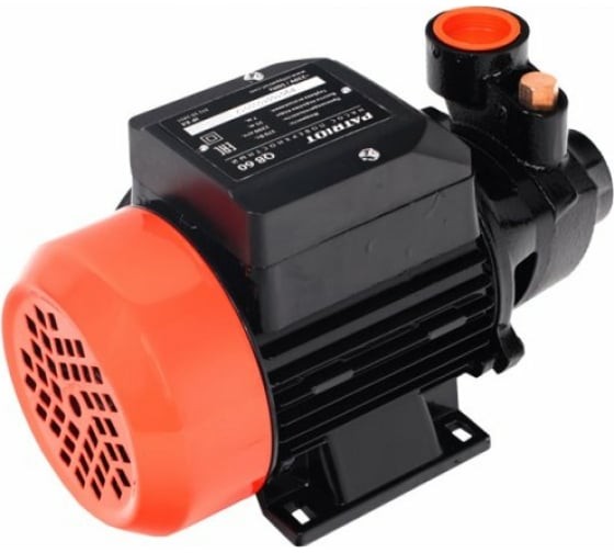 Насос поверхностный Patriot QB-60 370Вт 1500л/ч 7/25м Насос поверхностный Patriot QB-60 370Вт 1500л/ч 7/25м