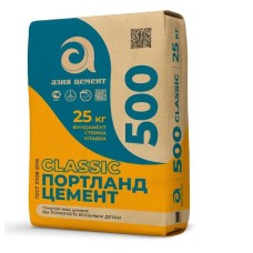 Цемент М500 АЗИЯ ЦЕМЕНТ 25 кг