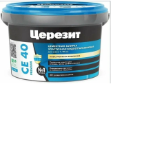 Затирка Ceresit СЕ40 черная 2кг Россия