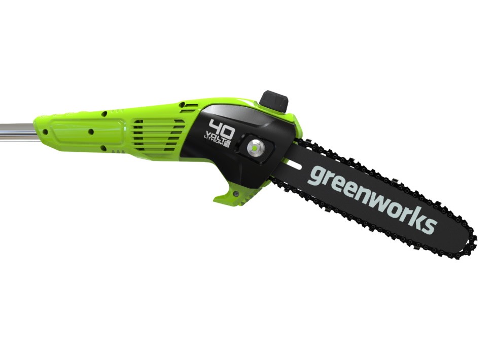 Кусторез/высоторез аккумуляторный GreenWorks GD40PSH Gen2 40В 2в1 без аккумулятора и ЗУ