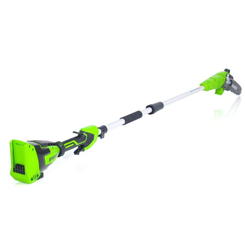 Кусторез/высоторез аккумуляторный GreenWorks GD40PSH Gen2 40В 2в1 без аккумулятора и ЗУ