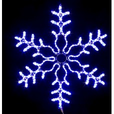 Гирлянда-панно LED ZL-11 дюрал.снеж. d-70см синий