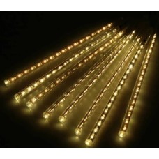 Гирлянда Сосульки Желтые 30см (8шт) 9532