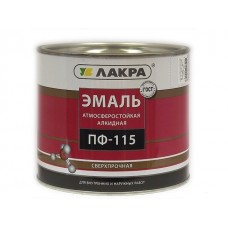 Эмаль Лакра ПФ-115 белая 1.9кг