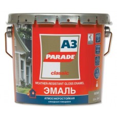 Эмаль PARADE А3 декор и защита белая глянцевая 2,5 л