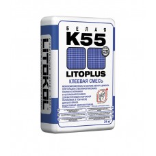 Клей для плитки LITOPLUS K55 25 кг