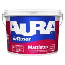Краска AURA MATTLATEX для стен и потолков моющаяся 9л