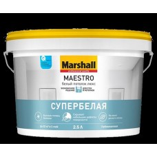 Краска в/д MAESTRO Белый потолок люкс 2,5л