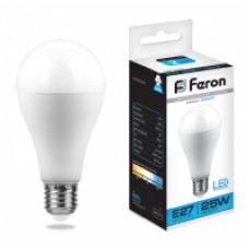 Лампа Feron LB-100 25W E27 6400K A65