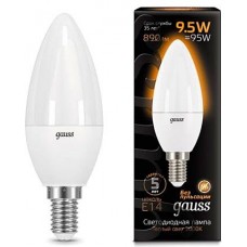 Лампа Gauss LED Candle 9.5W E14 3000K