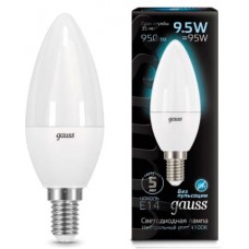 Лампа Gauss LED Candle 9.5W E14 4100K