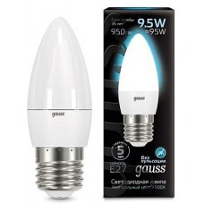 Лампа Gauss LED Candle 9.5W E27 4100K