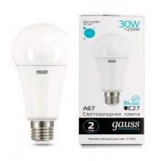 Лампа Gauss LED Elementary A67 30W E27 4100K