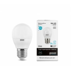 Лампа Gauss LED Elementary Globe 6W E27 4100K