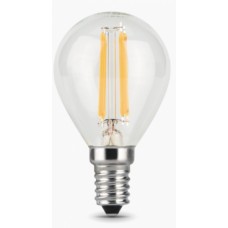 Лампа Gauss LED Filament Шар 7W E14 4100K