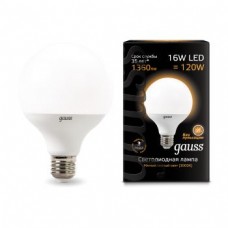 Лампа Gauss LED G95 16W E27 3000K