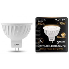 Лампа Gauss LED MR16 7W GU5.3 2700K