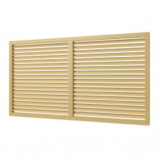 Решетка радиаторная 0.6х1.2 ПВХ беж.