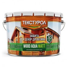 Текстурол WOOD AQUA MATT Бесцветный 10л